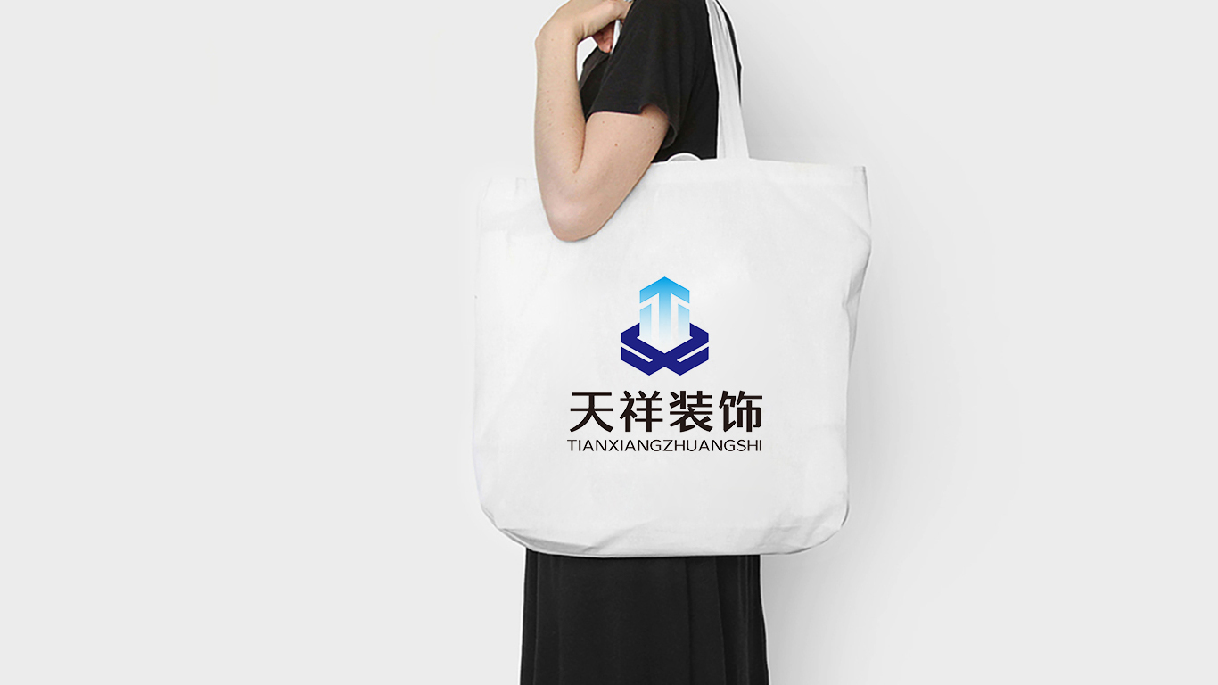 天祥裝飾公司LOGO設(shè)計(jì)中標(biāo)圖6