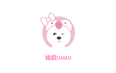 娃欧WOW夹娃娃店LOGO/品牌/门头...