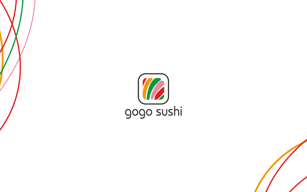 gogo sushi LOGO設計+包裝設計