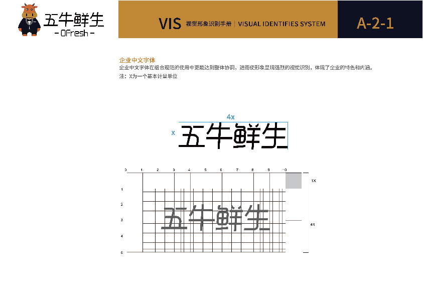 五牛鲜生品牌LOGO及VI设计图7