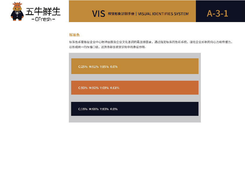 五牛鲜生品牌LOGO及VI设计图9