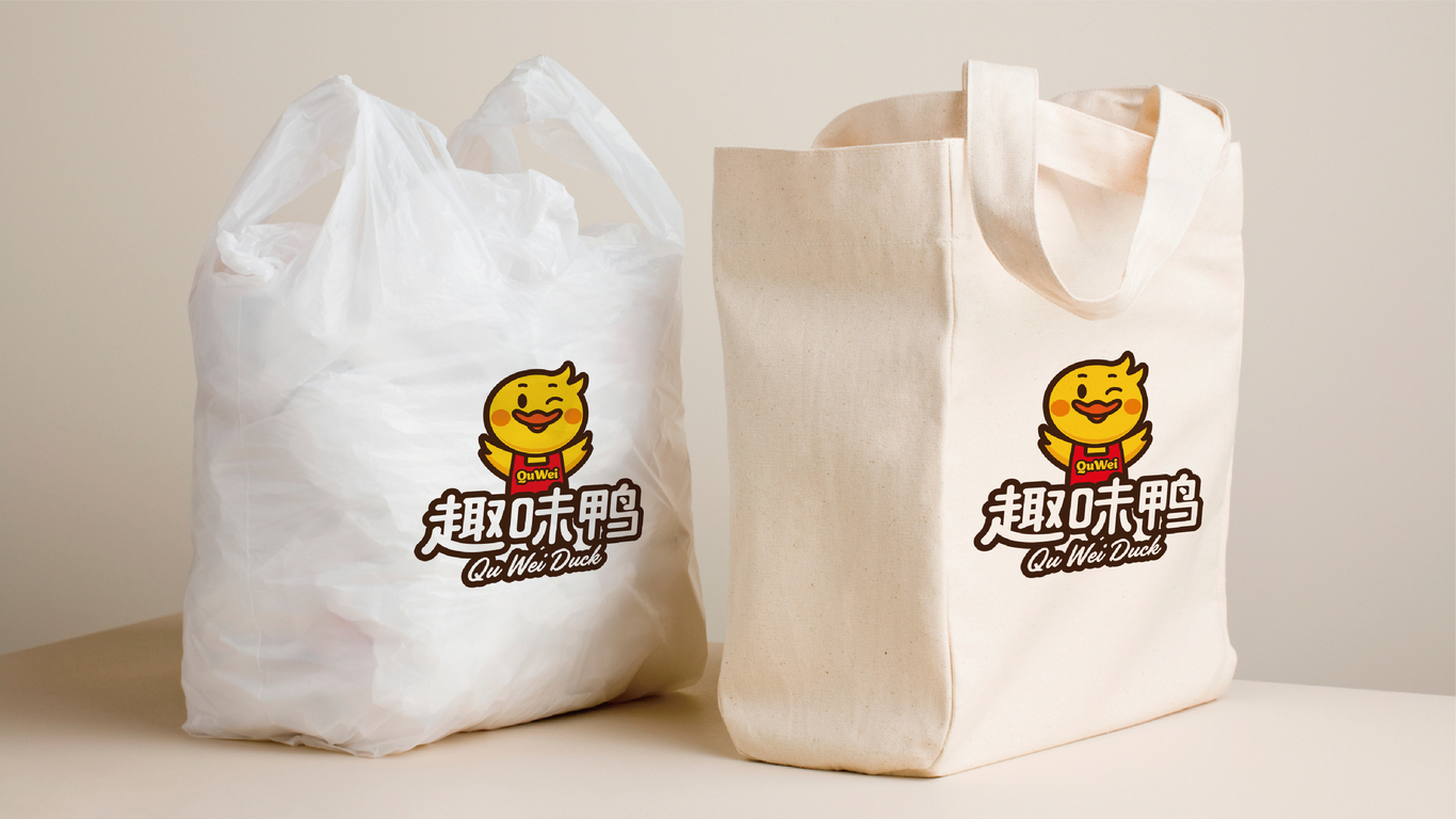 趣味鴨食品品牌LOGO設(shè)計(jì)中標(biāo)圖7