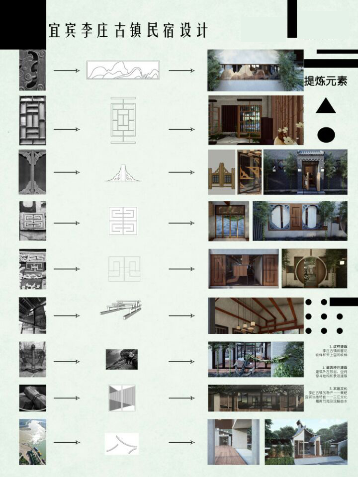 宜宾李庄古镇民宿设计图5