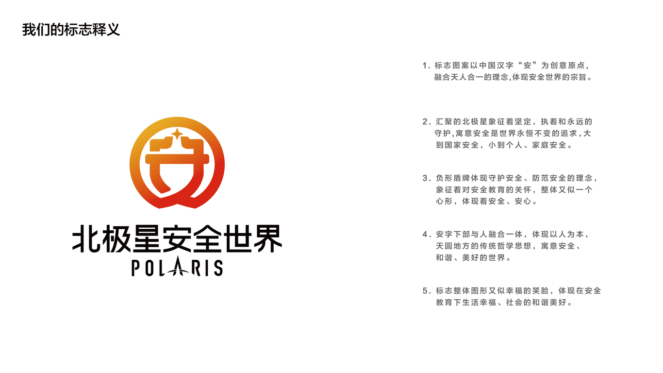 北极星安全世界logo+vi设计图14