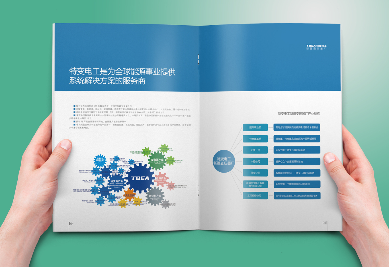 特變電工新疆變壓器廠企業(yè)畫(huà)冊(cè)設(shè)計(jì)圖1