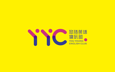 悠扬英语俱乐部logo设计