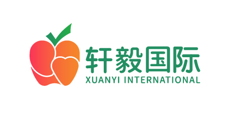 轩毅国际水果销售品牌LOGO设计