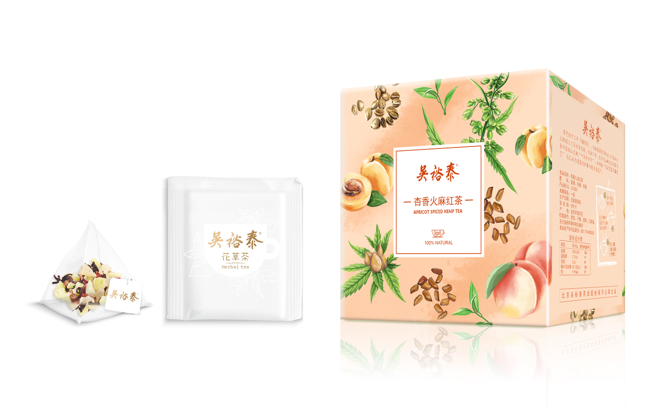 吴裕泰茶叶包装设计 多款图1