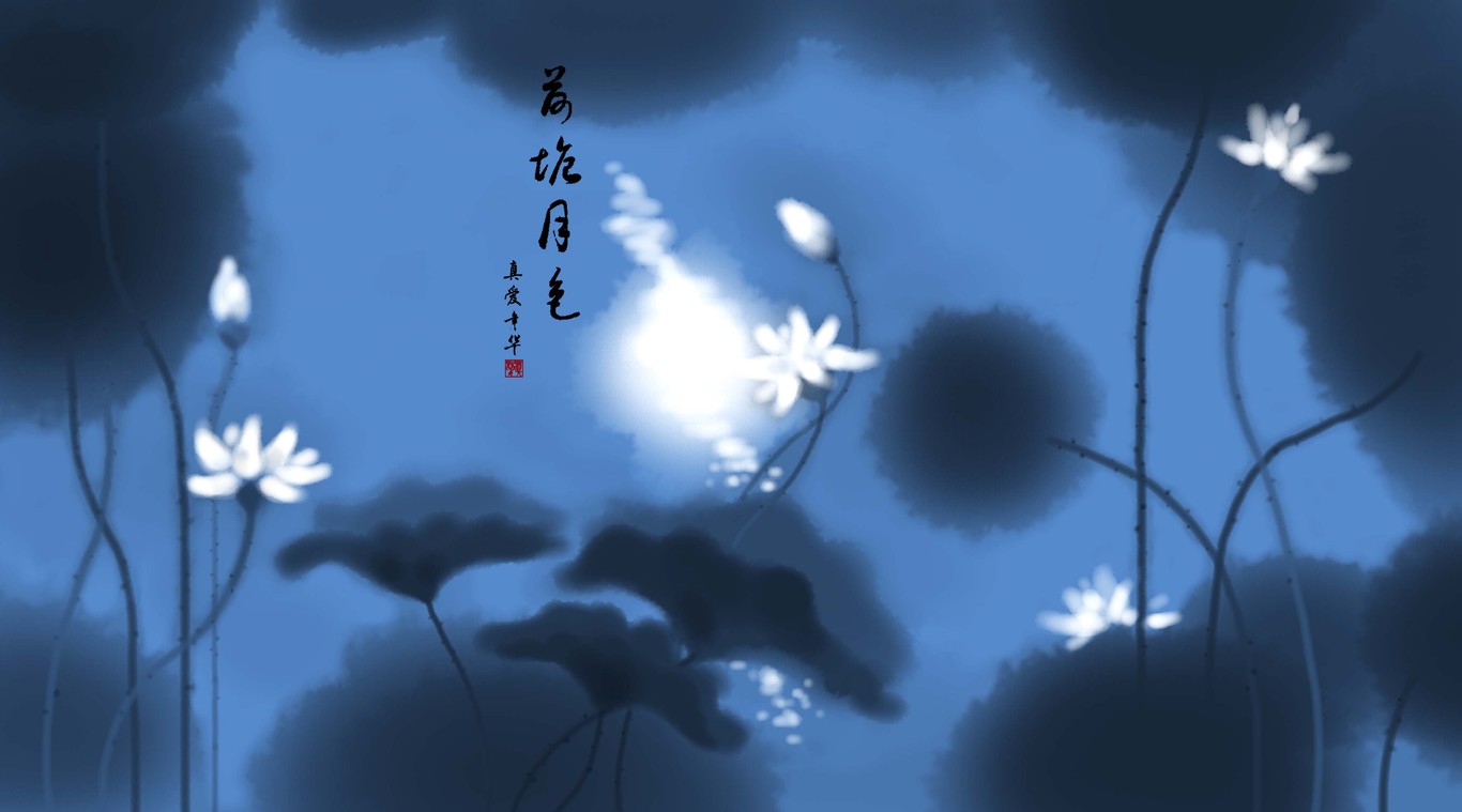 以前的一些場(chǎng)景類的廣告插畫(huà)作品圖4