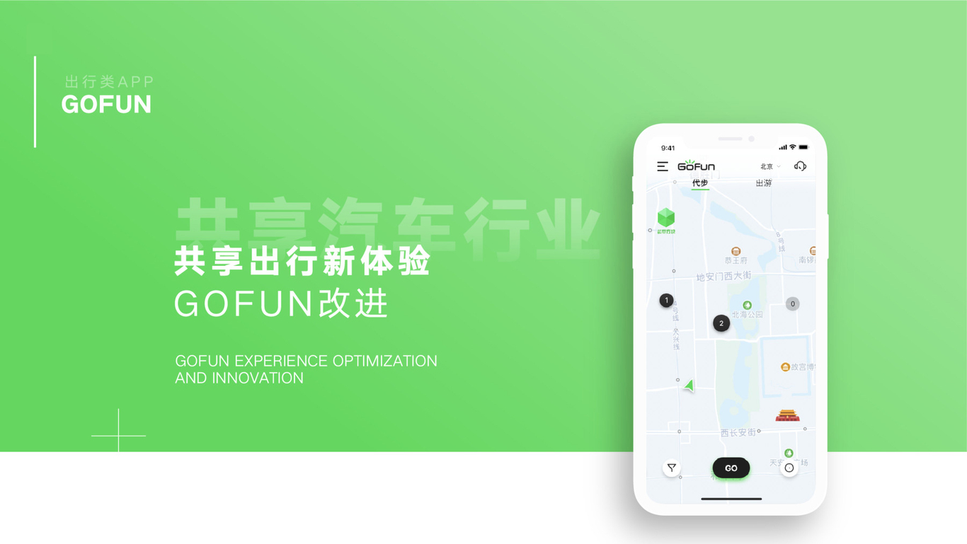 GOFUN出行APP「千万用户量」—首席UED设计师图0