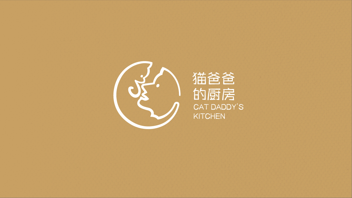 猫爸爸的厨房logo设计图1