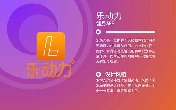 乐动力健身APP