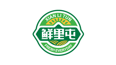 鲜里屯品牌LOGO设计