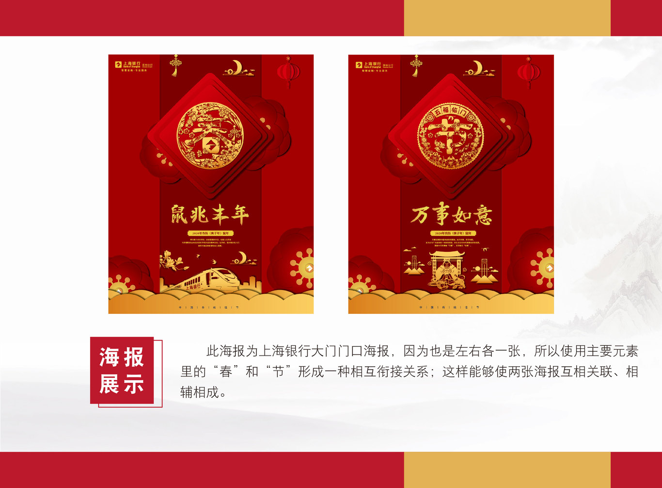 上海银行2020春节布置图2