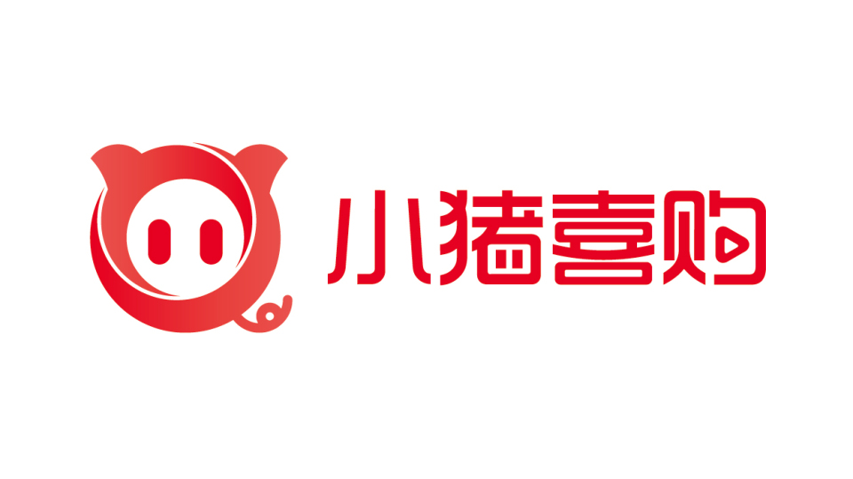 小猪喜购品牌LOGO设计