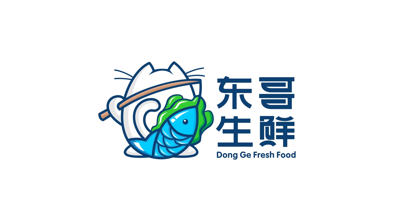 東哥生鮮品牌LOGO設計中標圖0