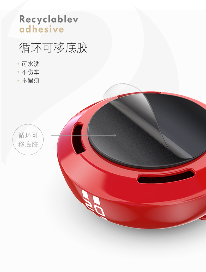 太阳能车载香薰座图5