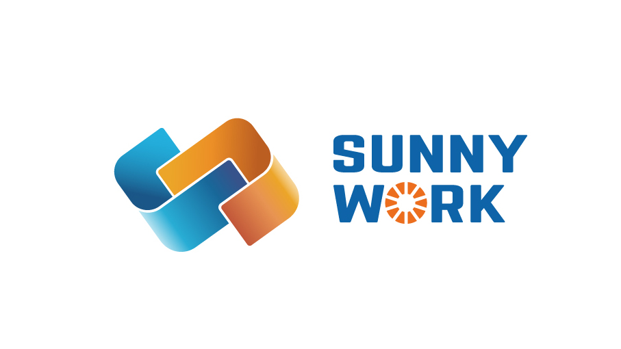 sunny work共享辦公品牌LOGO設(shè)計(jì)