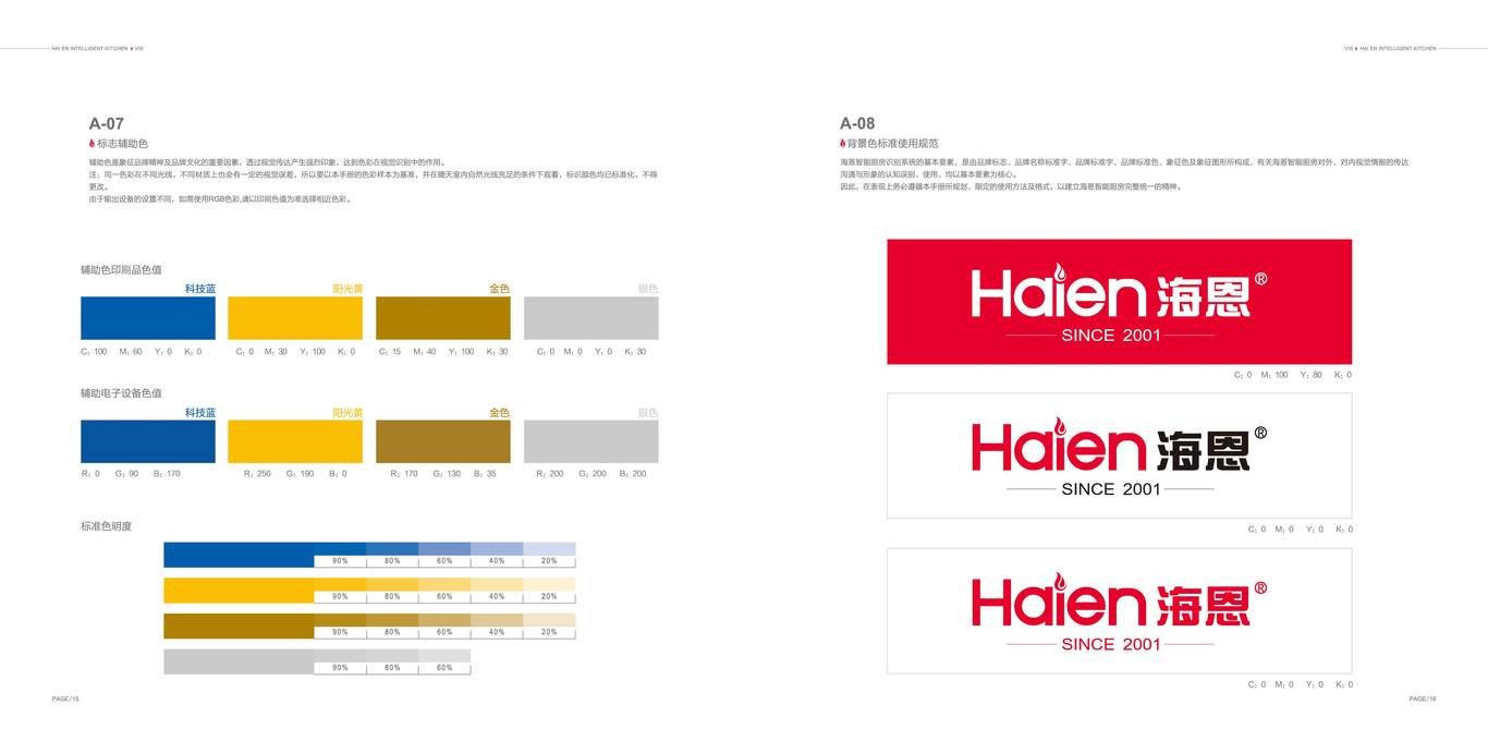 VI手冊設(shè)計——寧波海恩廚具有限公司圖8