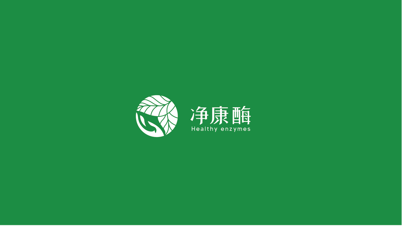 保健品行業(yè)LOGO 凈康酶圖5