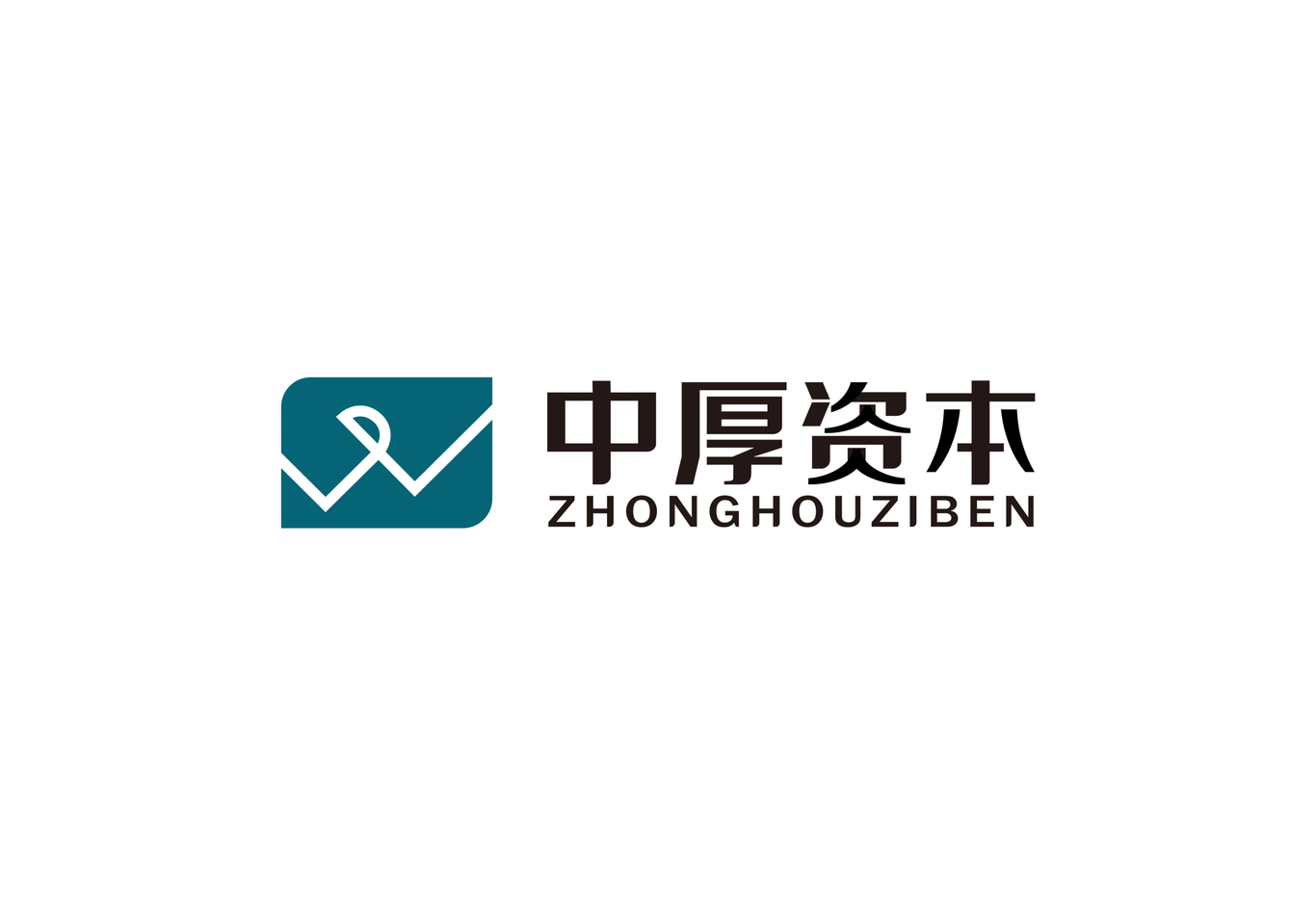 中厚資本投資與管理logo設計圖1