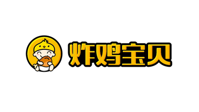 炸鸡宝贝品牌LOGO设计