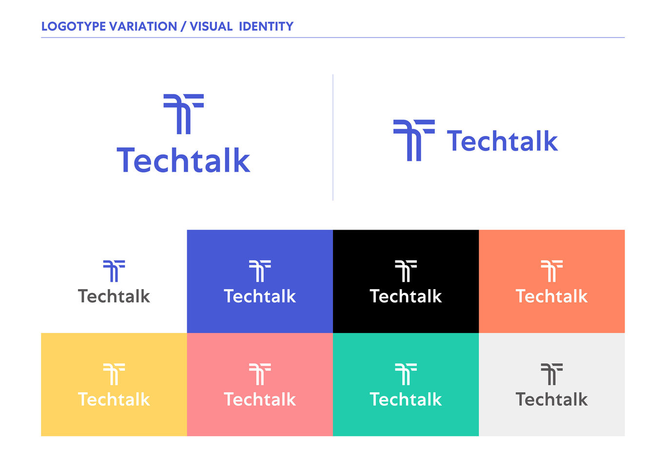 Techtalk · 科技品牌LOGO设计 · 通信LOGO设计图5