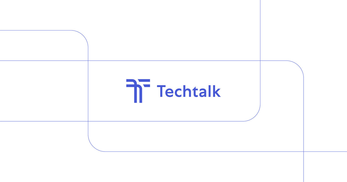 Techtalk · 科技品牌LOGO设计 · 通信LOGO设计图0