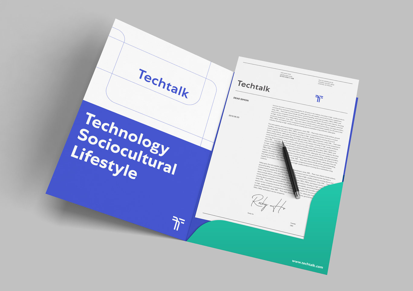 Techtalk · 科技品牌LOGO设计 · 通信LOGO设计图10