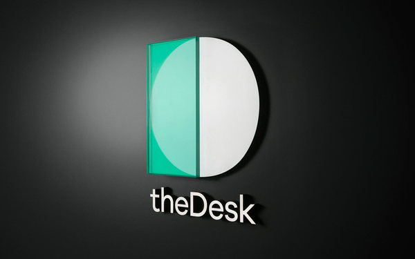 theDesk · 创意社区LOGO · 香港LOGO设计 · 空间LOGO