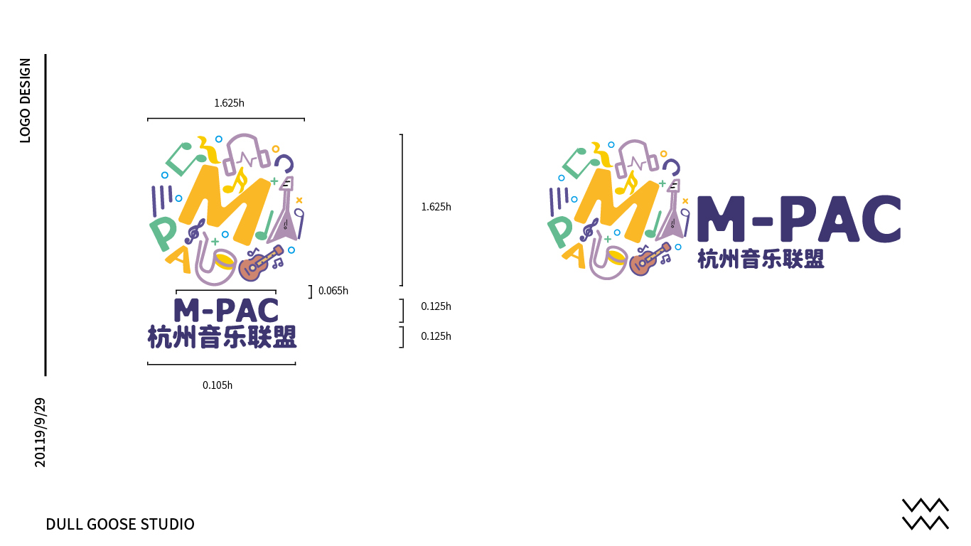 M-PAC杭州音乐联盟LOGO设计图5