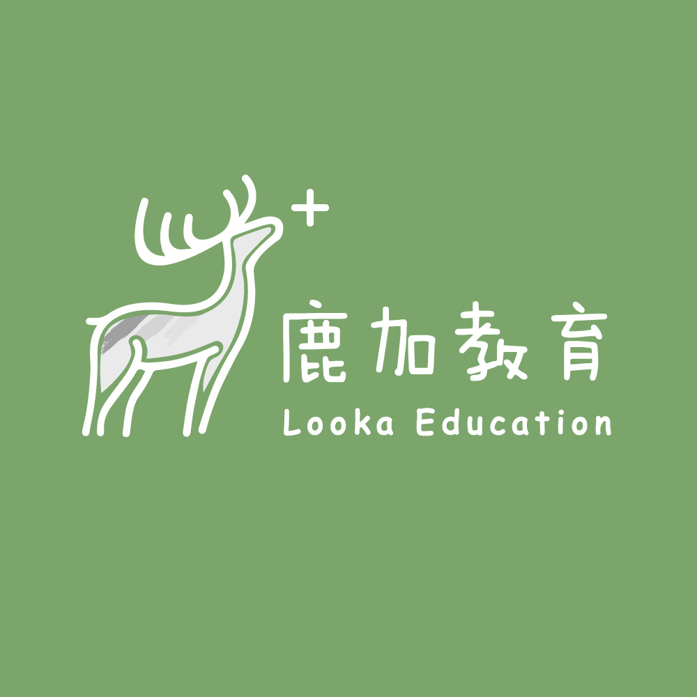 鹿加教育LOGO设计图0