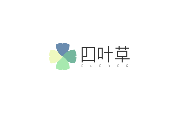 四叶草logo设计