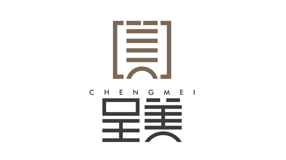 呈美文化傳媒公司LOGO設(shè)計(jì)