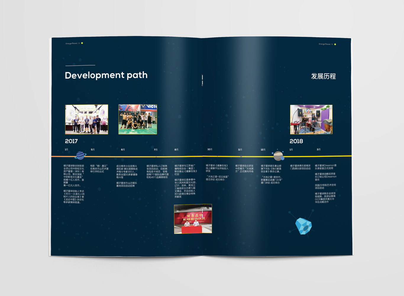 橘子星球企業畫冊設計圖3