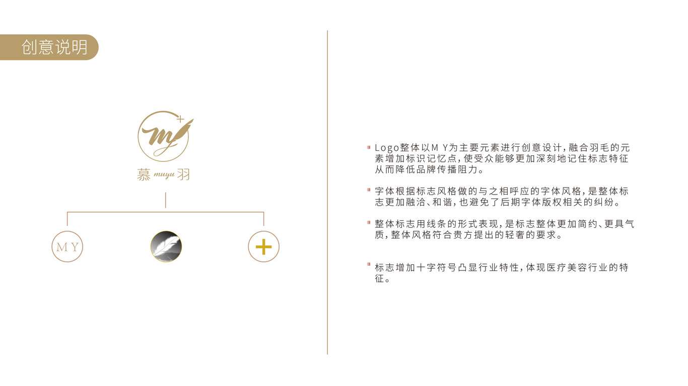 慕羽醫(yī)療美容品牌LOGO設(shè)計(jì)中標(biāo)圖7