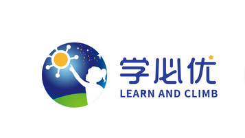 学必优儿童启蒙玩具公司LOGO设计