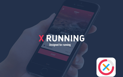 X-running APP UI界面