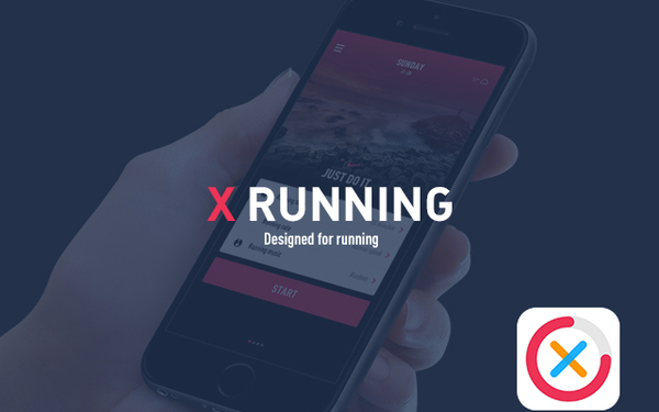 X-running APP UI界面