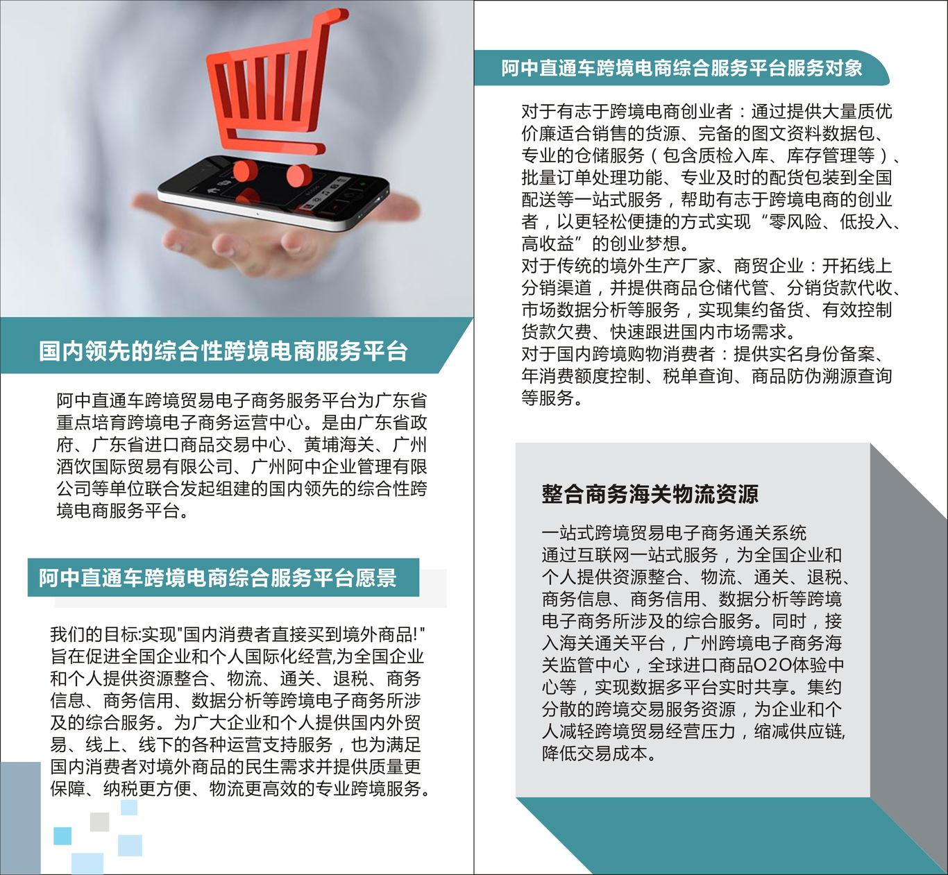 阿中商贸宣传单图0