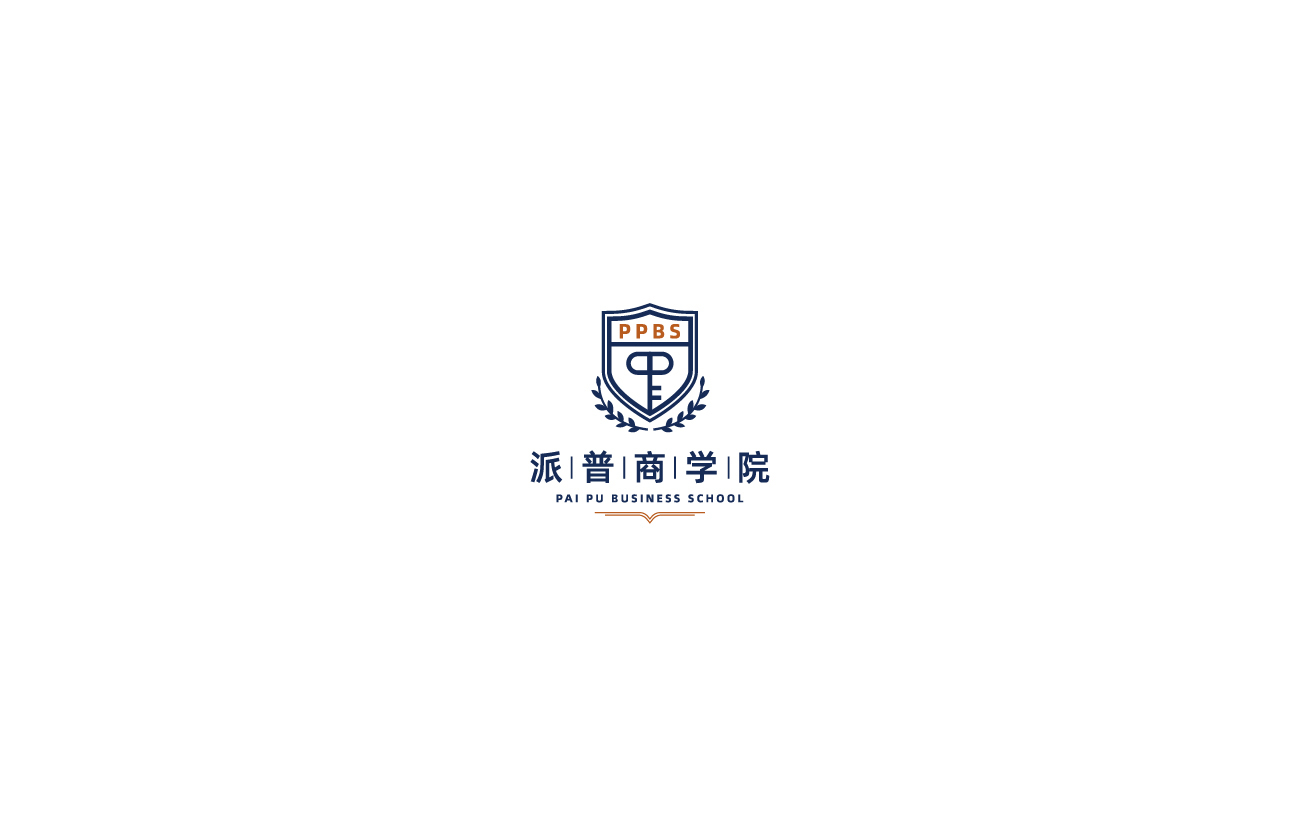 《派普商學院》-教育/企業(yè)培訓機構-LOGO設計-商務/嚴謹/冷靜/品質感圖3