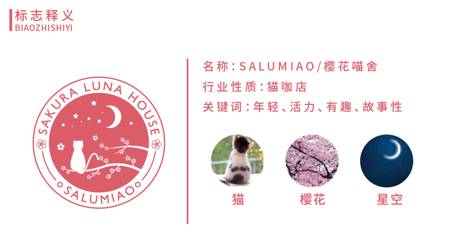 SALUMIAO貓咖店logo設(shè)計圖1