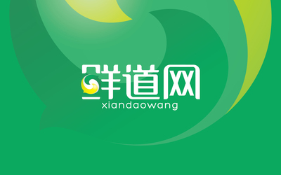 鲜道网logo设计