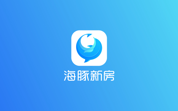 海豚新房logo设计