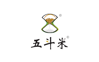 五斗米LOGO设计