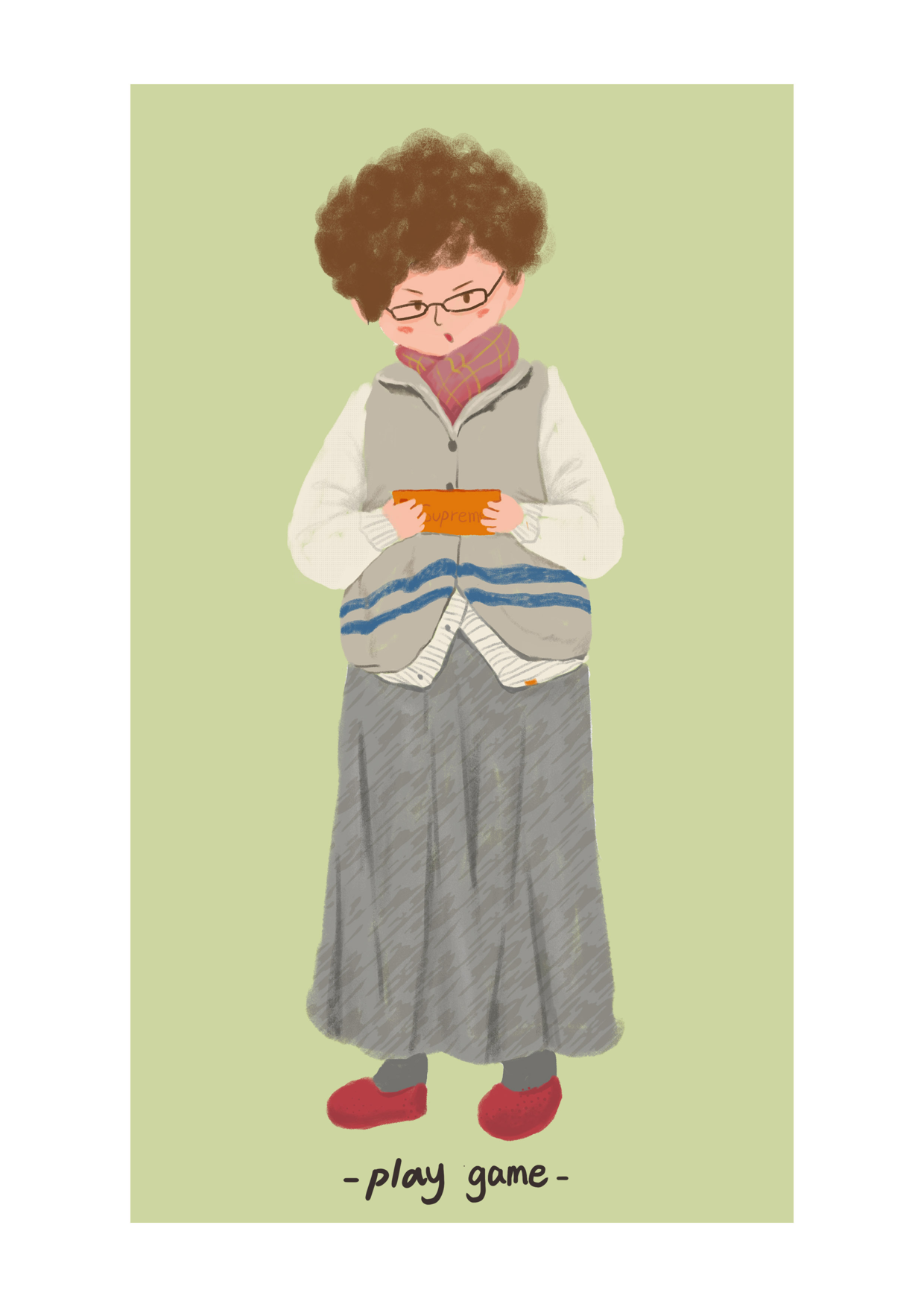 插画手机壳图2