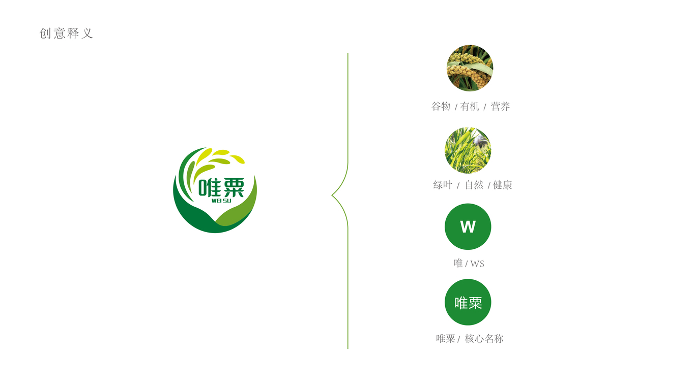 唯粟農(nóng)業(yè)品牌LOGO設計中標圖1