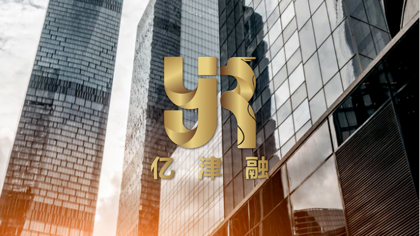 億金融logo設(shè)計(jì)/億金融商標(biāo)設(shè)計(jì)圖0