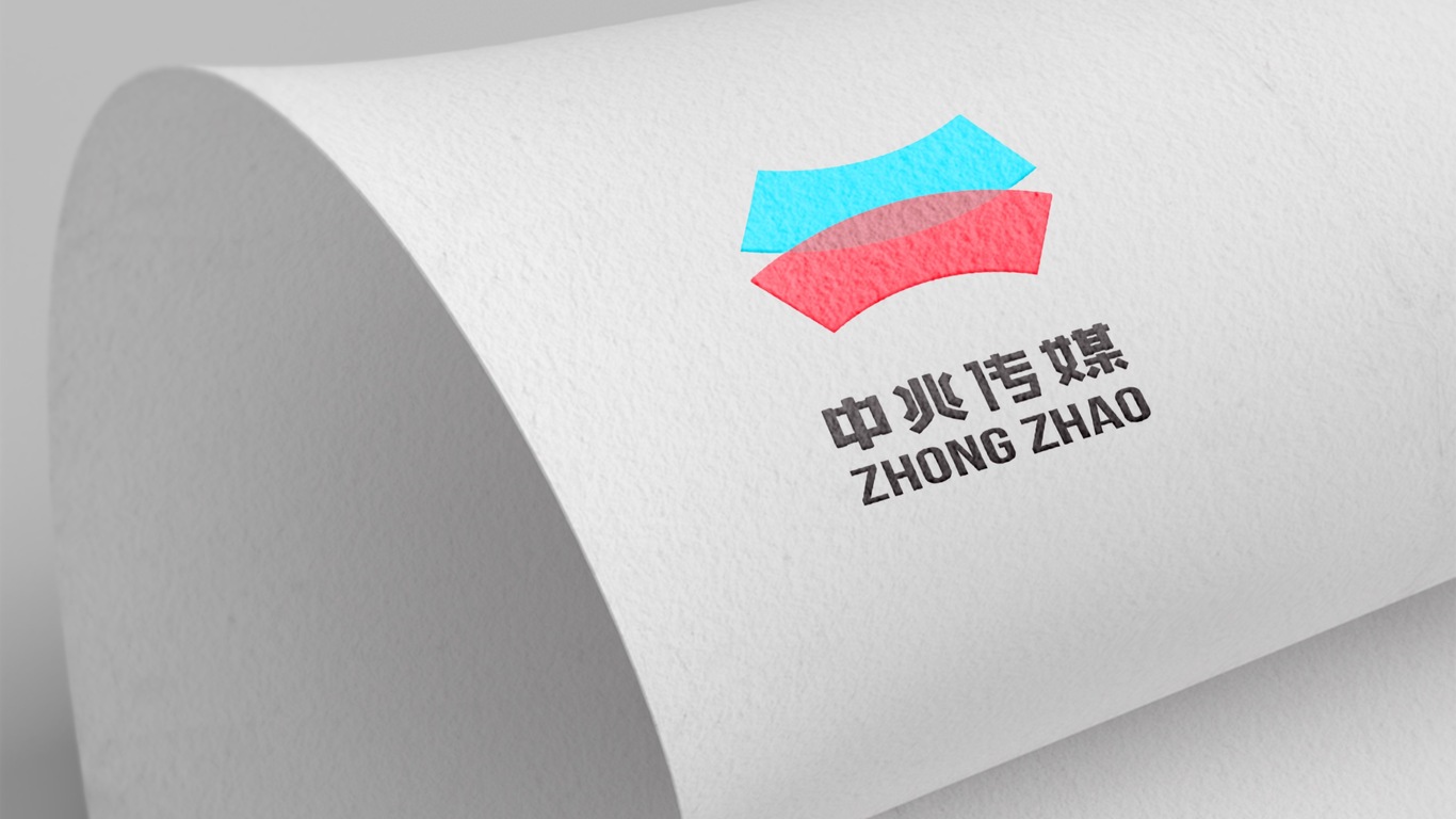 中兆传媒logo设计图1