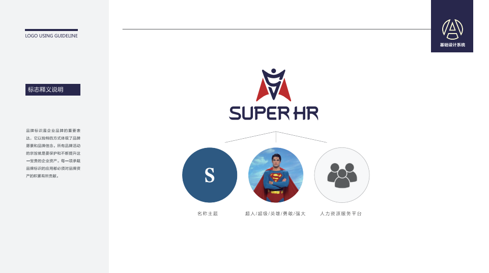  SUPER HR人力資源公司LOGO設(shè)計中標(biāo)圖0